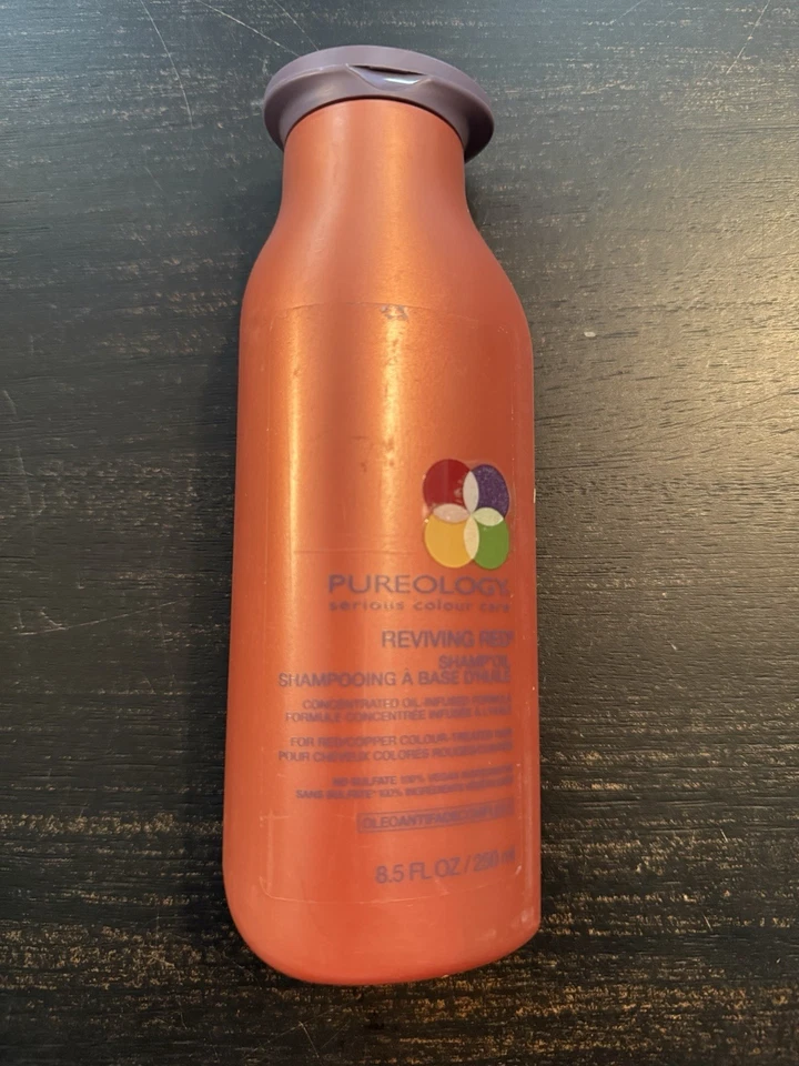 Champú Pureology Reviving Red para cabello rojo/cobre 8,5 fl. oz - Nuevo Foto 1 de 1
