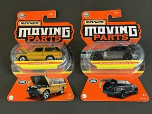 Matchbox Moving Parts 2018 Range Rover Vogue SE & 1975 Range Rover Lot of 2 - Picture 1 of 15