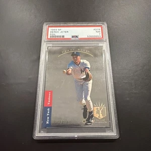 Upper Deck SP 1993 Derek Jeter #279 RC PSA 7 casi nuevo - Imagen 1 de 2
