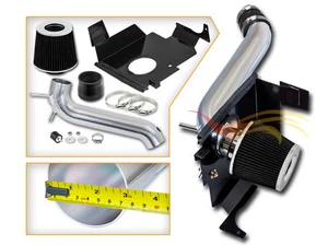 Cold Heat Shield Air Intake + BLACK Filter for 05-08 Magnum 06-08 Charger 3.5 V6 - Picture 1 of 5