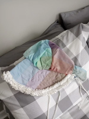 Bonnet Colonial Pilgrim Quaker Amish Pioneer Mennonite Prairie Adult Multicolor  - Image 1 of 4