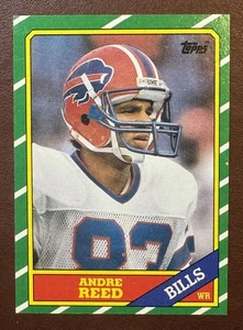 Andre Reed 1986 Topps #388 Rookie RC Buffalo Bills - Picture 1 of 2