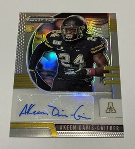 2020 Panini Prizm Draft Picks Prizms Autographs Akeem Davis-Gaither Auto - Picture 1 of 7