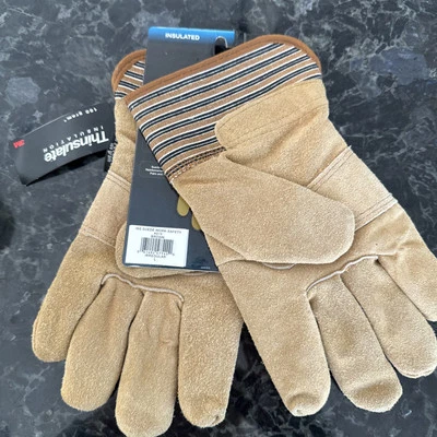 Guantes de trabajo Carhartt Thinsulate aislantes de gamuza grandes  Foto 1 de 2