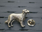 Labrador Retriever Puppy Dog Signed ML Silver Tone Metal Lapel Pin Pinback