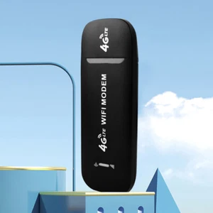 4G Wireless Router Portable USB WiFi Router for Laptops Notebooks (Black) - Bild 1 von 7