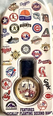 VTG Texas Rangers Watch Sun Time MLB Official Merch 1995 - Needs Battery - Image 1 of 4
