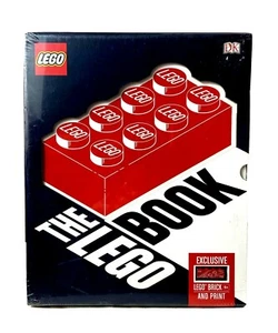 New Sealed DK The Lego Book W/ Exclusive Lego Brick & Print 60th Anniversary - Picture 1 of 8