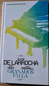 Alicia de Larrocha_Box Set,_LIBRO + 2CDS_NEW SEALED Deluxe Edition_PIANO - Picture 1 of 2