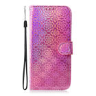 Solid Color Colorful Painted Leather Flip Phone Case For Samsung S20 Note 10 S7
