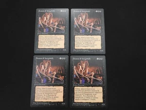 4x Yawgmoth Demon italienische LP [Renaissance] Mtg Magic kostenloses Tracking! - Bild 1 von 3