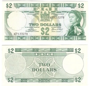 Fiji - 2 Dollars 1974 XF Pick 72b Lemberg-Zp - Picture 1 of 1