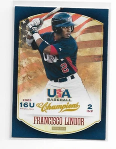 Francisco Lindor 2013 USA Baseball CHampions 16U National Team Card #49 - Picture 1 of 1