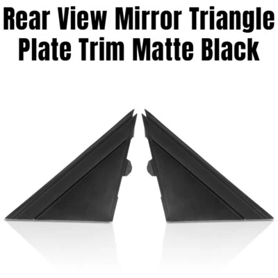 GUARDABARROS IZQUIERDO Y DERECHO VENTANA ESQUINA ESPEJO LATERAL MOLDURA MOLDURA PARA FIAT 500 2012-19 Foto 1 de 4