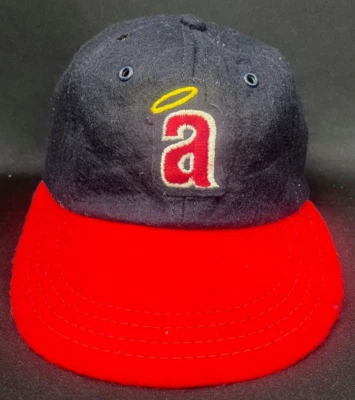Vintage 1960's California Angels Wool Baseball Cap MLB Logo Size Small - Image 1 of 4