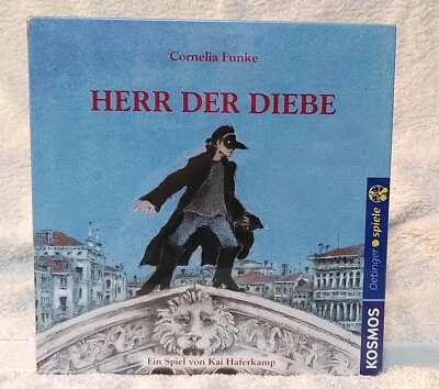 HERR DER DIEBE, Spannendes Bluff- und Wettlaufspiel, in Folie  - Bild 1 von 3
