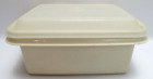 Vintage Tupperware Freeze N Save Ice Cream Keeper Sheer # 1254-16 & # 1255-15 