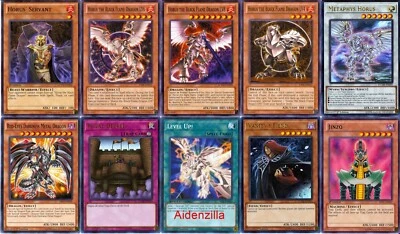Yugioh Horus the Black Flame Lock Down Deck - LV8 Jinzo Vanity's Fiend Level Up! - Image 1 of 4