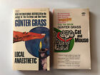 Gunter Grass Lot Of 2 Vintage PB Books: The Local Anaesthetic & Cat and Mouse