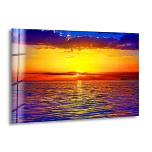 Arte de pared de vidrio Pretty Sunset - Imagen 1 de 9