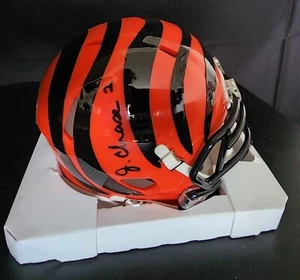 Ja'Marr Chase Autographed Cincinnati Bengals Speed Mini Helmet Beckett POA 🔥📈 - Picture 1 of 1