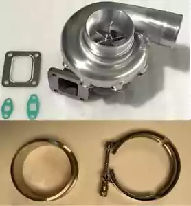 For Racing Billet Turbo Turbolader T4 A/R.68 hot .75A/R Cold Trim T78 7875C - Picture 1 of 23