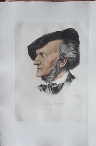 RICHARD WAGNER -  K. J. Boehringer - FRANZ HANFSTAENGL - Picture 1 of 1