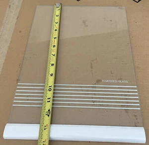 Amana Refrige Freezer Glass Shelf & Shelf Trim -68405-13 / 70137-1 - Picture 1 of 4