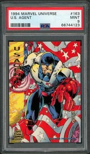 1994 Marvel Universe #163 U.S Agent PSA 9 - Picture 1 of 2
