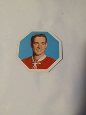 1961-62 YORK PEANUT BUTTER YELLOW BACKS #35 BOBBY ROUSSEAU VG MONTREAL CANADIENS