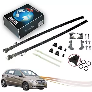 62,5 cm Sunroof Rail & Clips Kit for Mercedes A W169 B W245, CLA C117 CLA45 AMG - Picture 1 of 13