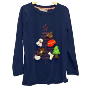 Poofy Girls 3D Long Sleeve Christmas Theme T-Shirt 5/6 - Picture 1 of 5