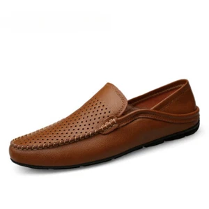 Cómodos Zapatos Informales Para Hombre Mocasines Transpirables Zapatos para Conducir - Imagen 1 de 26