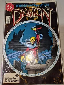 THE DEMON #1 First 1st Appearance of CLUTCHER Matt Wagner 1987 DC Comics BAGGED - Picture 1 of 1