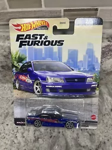 Hot Wheels Fast & Furious 1999 Nissan Maxima 2/5 Blu 2023 Htf - Foto 1 di 5