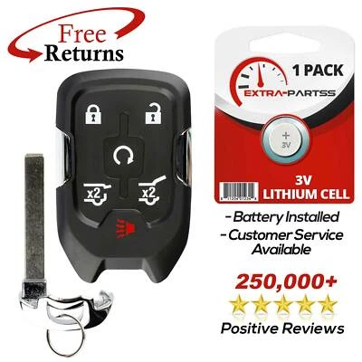 For 2015 2016 2017 2018 2019 Chevrolet Suburban Prox Hatch Remote Car Key Fob Foto 1 de 4
