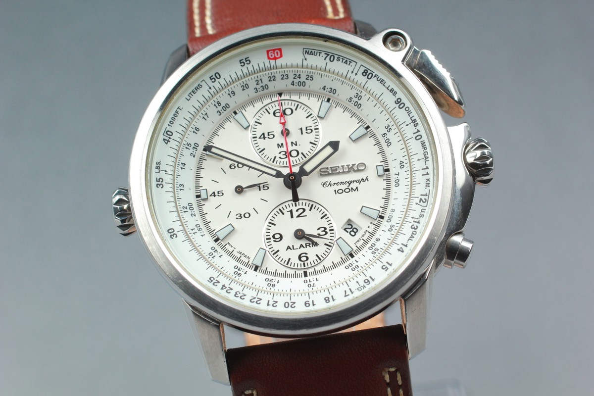 Seiko Quartz Wristwatches with Chronograph for sale - eBay Seiko Quartz Wristwatches with Chronograph for sale - eBay