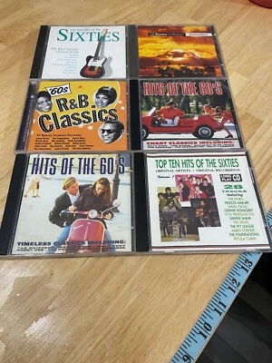 1960's Collection 6 cds Top Ten Hits Sixties Collection Hits of R&B Classics++++ Foto 1 de 4