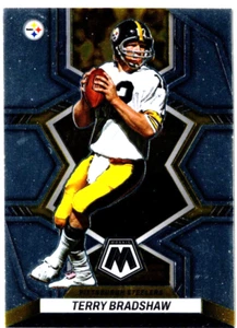 2022 Panini Mosaic Football Terry Bradshaw No. 244 Pittsburgh Steelers - Bild 1 von 2