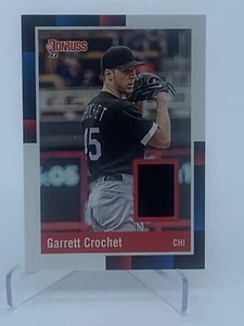 2022 Panini Donruss 1988 Retro Jersey Relic Garrett Crochet #R88M-GC Chicago - Picture 1 of 2