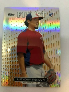2013 Finest Orange Refractors #64 Anthony Rendon Rookie Card RC #'d 56/99 - Picture 1 of 2