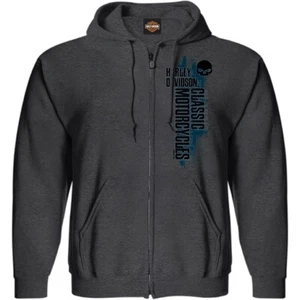 Harley-Davidson Licensed Harley-Davidson "Elite HD Zip" Men´s Dealer Hoodie R004 - Bild 1 von 2