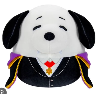 New RARE Limited Edition Vampire Dracula Snoopy Squishmallow Plush - Image 1 of 2