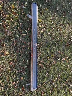 Pontiac LeMans 1966 panel trasero moldura OEM Foto 1 de 4