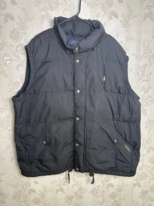 Polo Ralph Lauren Daunen gefütterte Luftpolster Weste Herren 3XB Big Tall schwarz (Beschreibung lesen) - Bild 1 von 8