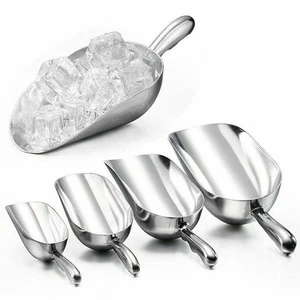 Cuchara Harina Comida Hielo Ingrediente Especias Caramelo Café Buffet Bar Cocina Aluminio - Imagen 1 de 16