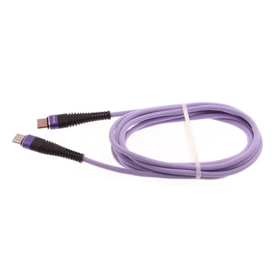 For Galaxy Tab S10 Plus, Ultra, FE, FE Plus, Lite - Purple 10ft PD Cable Type-C - Image 1 of 4