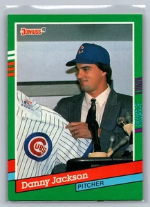 1991 Donruss #678 Danny Jackson Chicago Cubs MLB Baseball Card - Picture 1 of 2