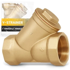 Filtro de suciedad colector de suciedad 1'' IG latón tamiz en Y filtro en Y tamiz de suciedad agua - Imagen 1 de 10