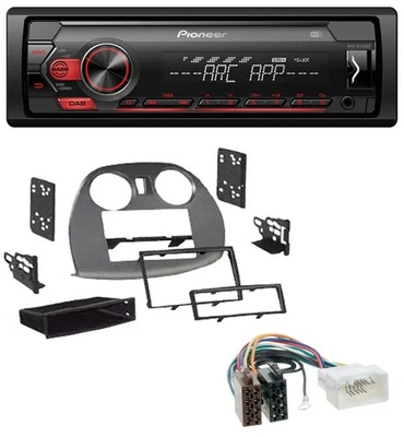 Pioneer DAB 1DIN MP3 AUX USB Autoradio für Mitsubishi Eclipse 4G 2005-2012 - Bild 1 von 4